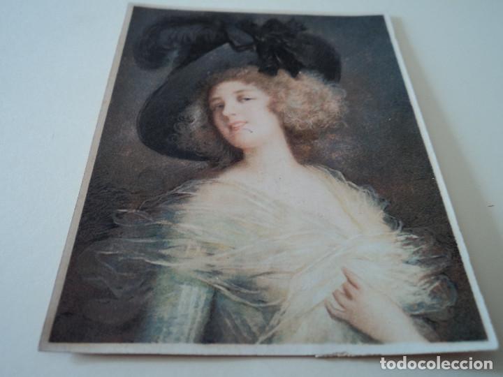 Kunst: lamina que se entregaba a los alumnos como premio colegio iberico director enrique sanroma 9 x 7 cm