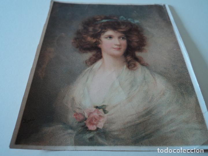 Kunst: lamina que se entregaba a los alumnos como premio colegio iberico director enrique sanroma 9 x 10 cm