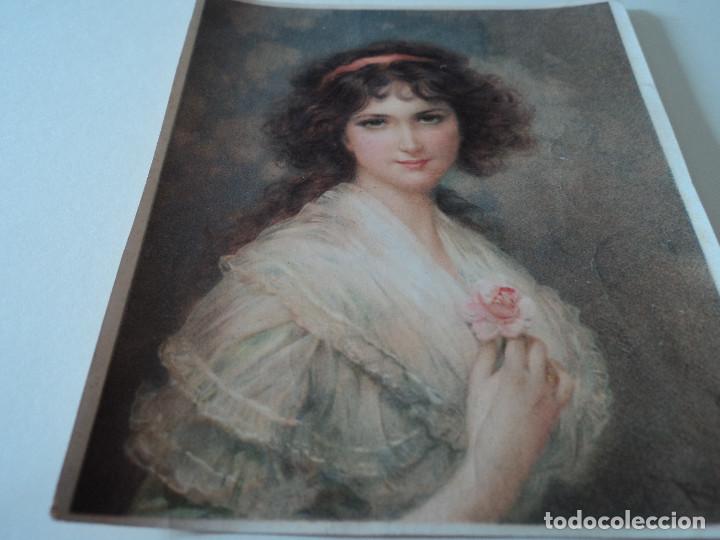 Art: lamina que se entregaba a los alumnos como premio colegio iberico director enrique sanroma 9 x 10 cm