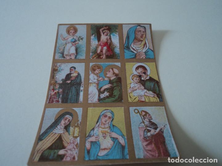 Art: lamina que se entregaba a los alumnos como premio colegio iberico director enrique sanroma 8 x 6 cm