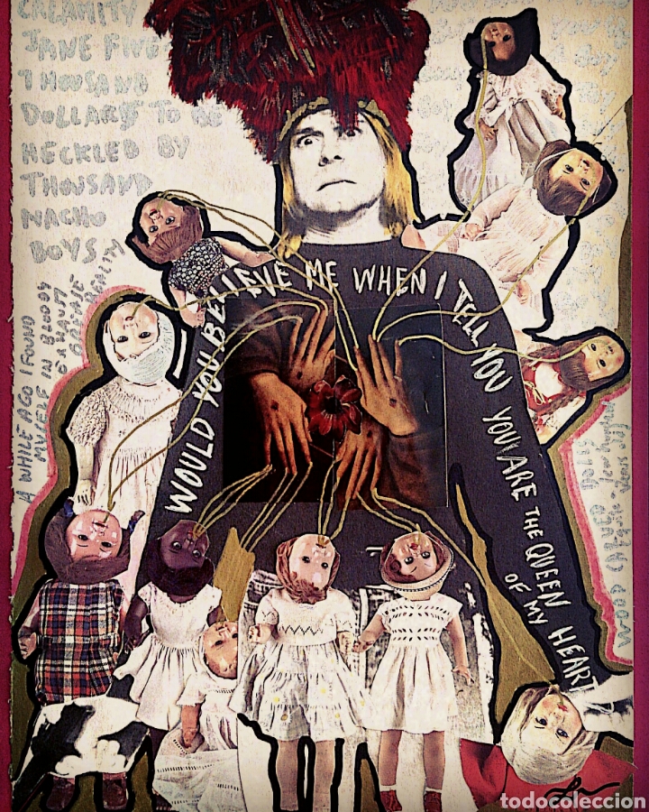 Arte: Nirvana. Kurt Cobain Collage original - Foto 1