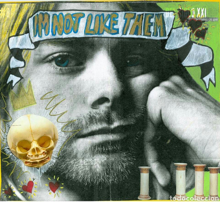 Arte: Kurt cobain. Nirvana. Im not like them - Foto 1