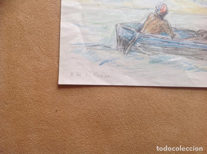 Arte: Ricardo de Villodas. En la barca. - Foto 2