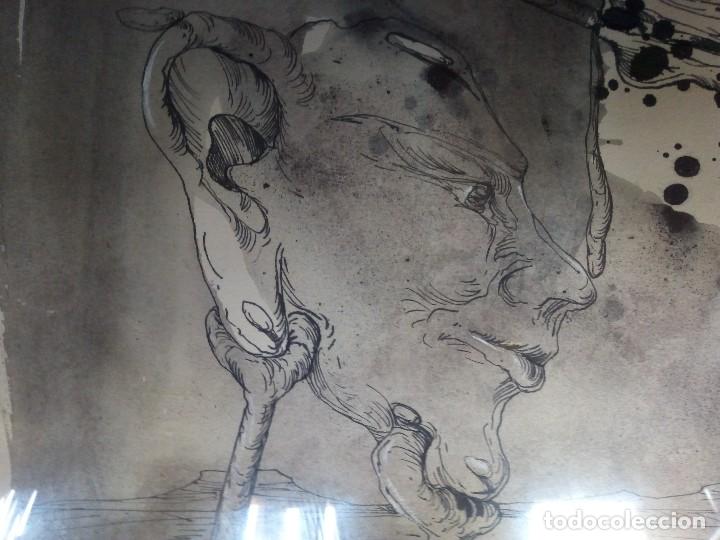 Arte: DAL&Iacute;-TINTA-SOBRE PAPEL. - Foto 6
