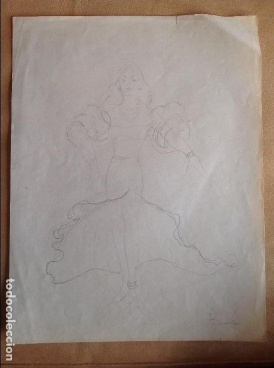 Arte: Jos&eacute; de Zamora. Bailaora. - Foto 1