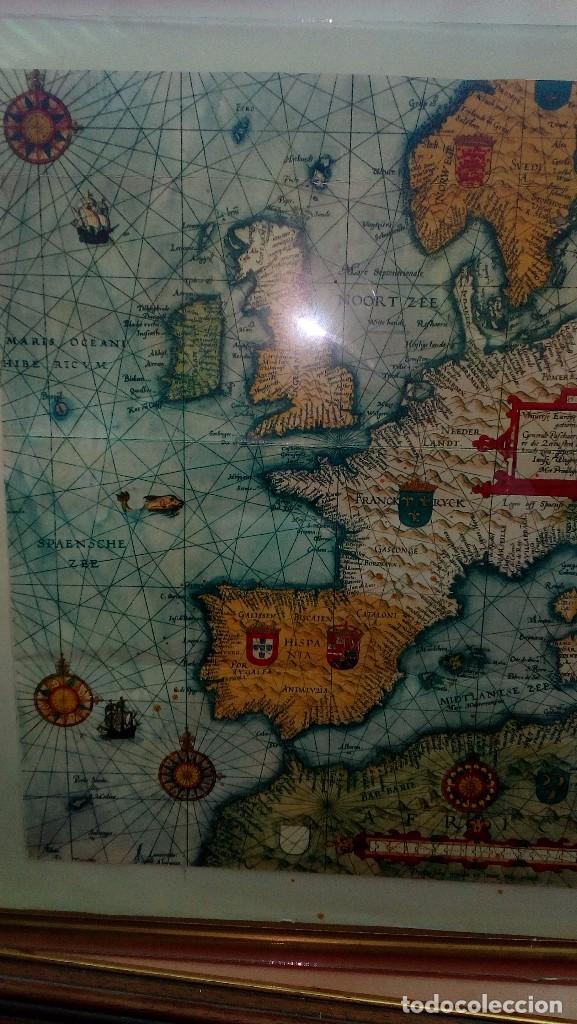 Arte: mapa de espa&ntilde;a antiguo - Foto 1