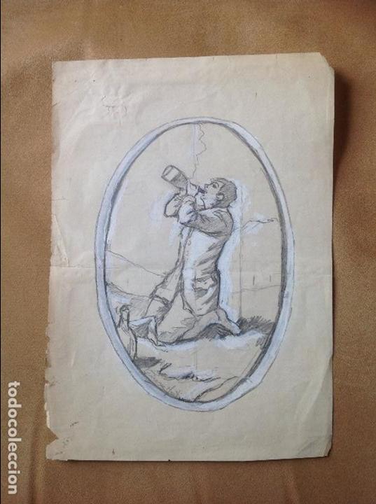 Arte: Gim&eacute;nez Martin. El bebedor. - Foto 1