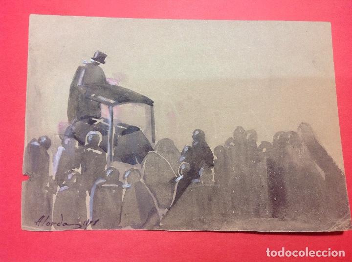 Arte: Daniel Alorda. El entierro. - Foto 1