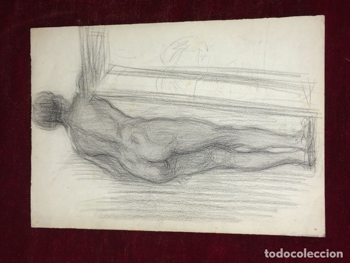 desnudo femenino. dibujo. carboncillo sobre pap Comprar