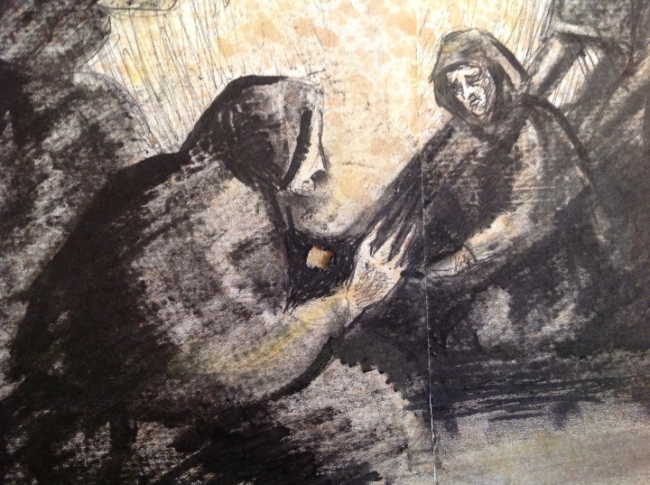 Arte: Rochelt. Escena con ancianas. - Foto 2