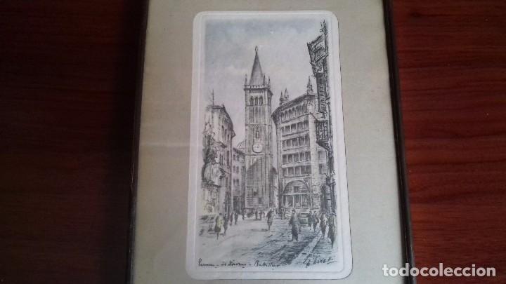 Arte: Lote de 2 dibujos. Bonelli. Parma 1880 - Foto 4