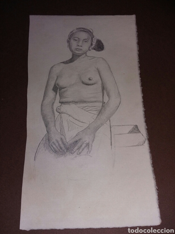 Arte: Dibujo antiguo.Original - Foto 1