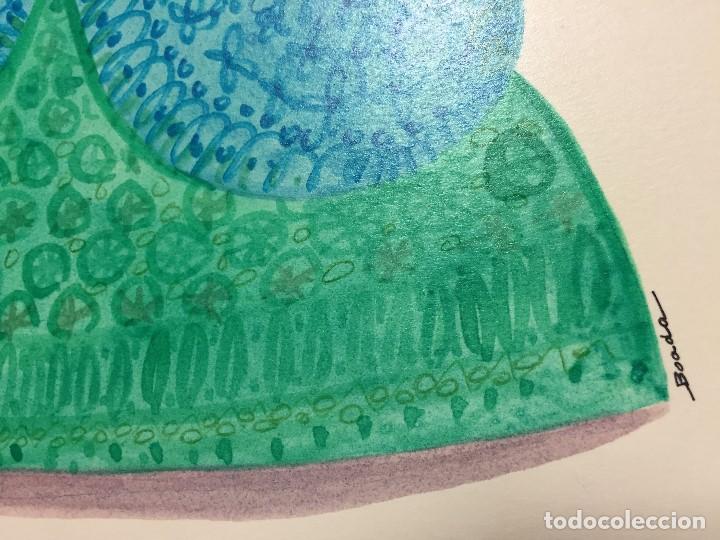 Arte: Boada, original firmado y catalogado,40x30 cms - Foto 3
