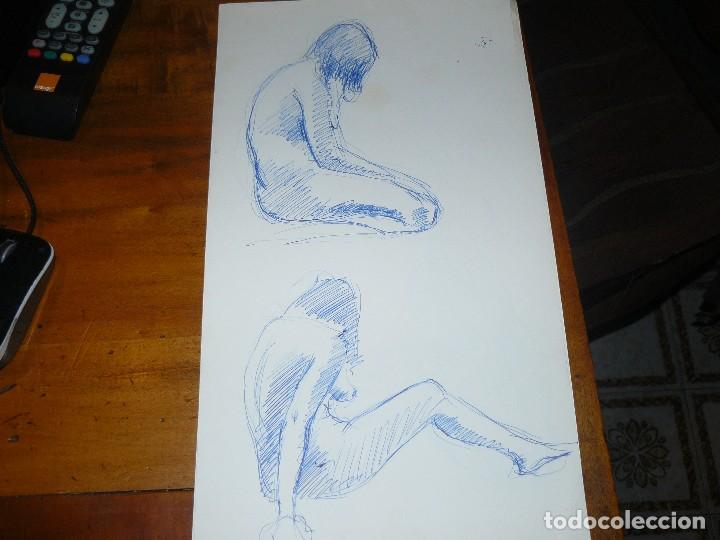 desnudos femeninos . dibujo. tinta sobre papel. Comprar