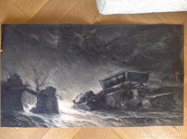 Arte: An&oacute;nimo. El accidente del tren. - Foto 1