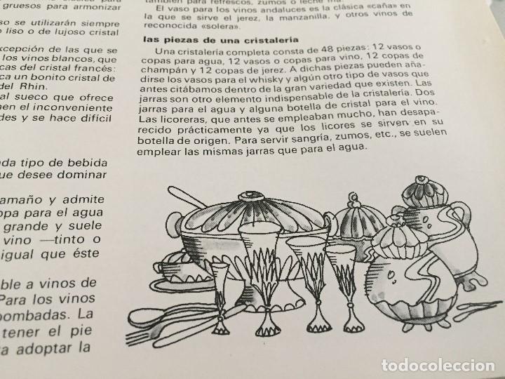 Arte: Dibujo original de Boada. Reproducido en Libro de Cocina - Foto 2