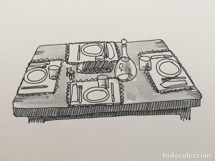 Arte: Ilustraci&oacute;n original de Boada, reproducida, de 1971 - Foto 1