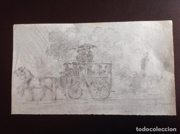 Arte: Carlos Lezcano. La calesa. - Foto 1