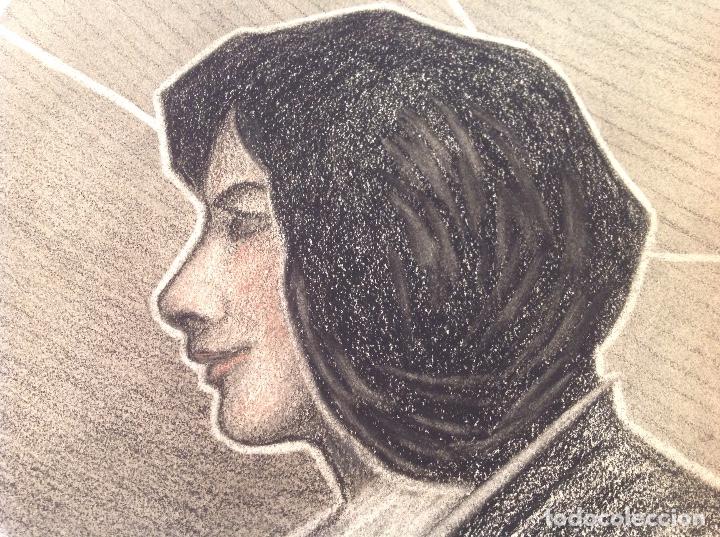 Arte: Gech. Dama de perfil. - Foto 3