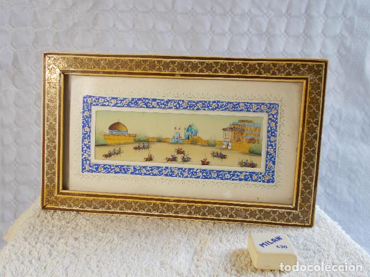 Arte: CUADRO MINIATURA SOBRE CRISTAL - Foto 1