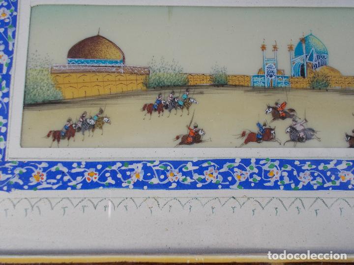 Arte: CUADRO MINIATURA SOBRE CRISTAL - Foto 3