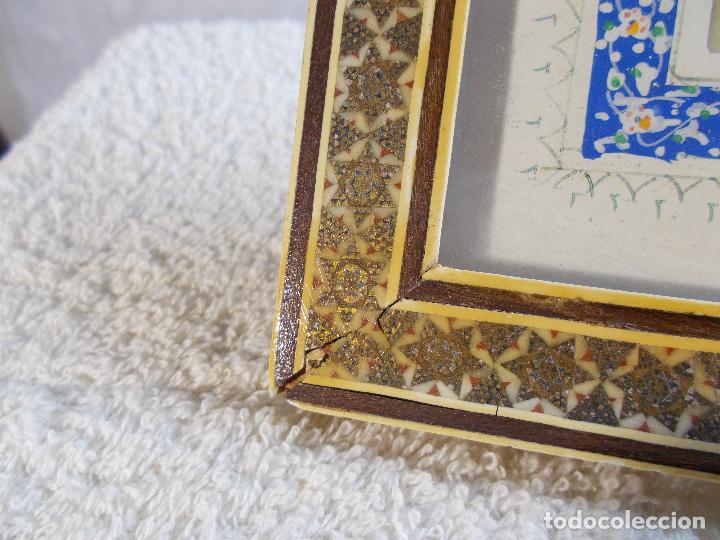 Arte: CUADRO MINIATURA SOBRE CRISTAL - Foto 4