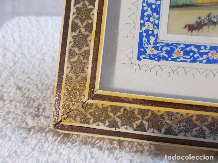 Arte: CUADRO MINIATURA SOBRE CRISTAL - Foto 5