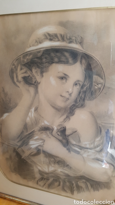 Arte: GRAN DIBUJO SIGLO XIX - Foto 3
