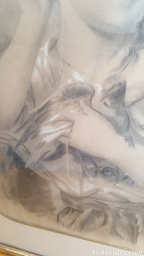 Arte: GRAN DIBUJO SIGLO XIX - Foto 4