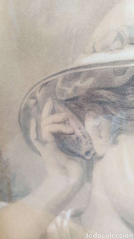 Arte: GRAN DIBUJO SIGLO XIX - Foto 6