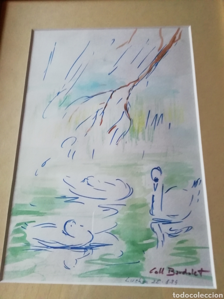 Arte: Estanque con patos, Coll Bardolet - Foto 1