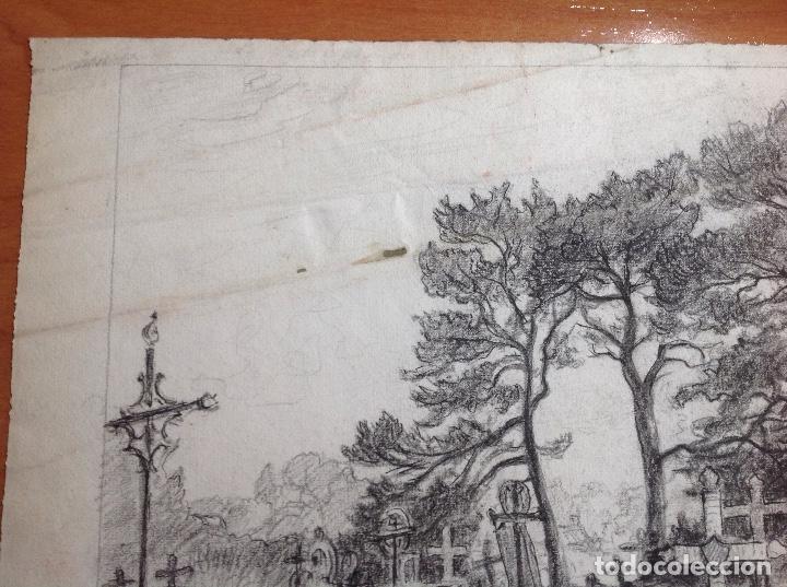 Arte: Baldomero Gili. El cementerio. - Foto 2