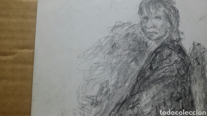 Arte: Mujer sentada obra original - Foto 4