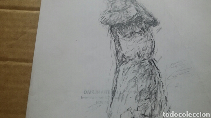 Arte: Chica en la orilla obra original - Foto 3