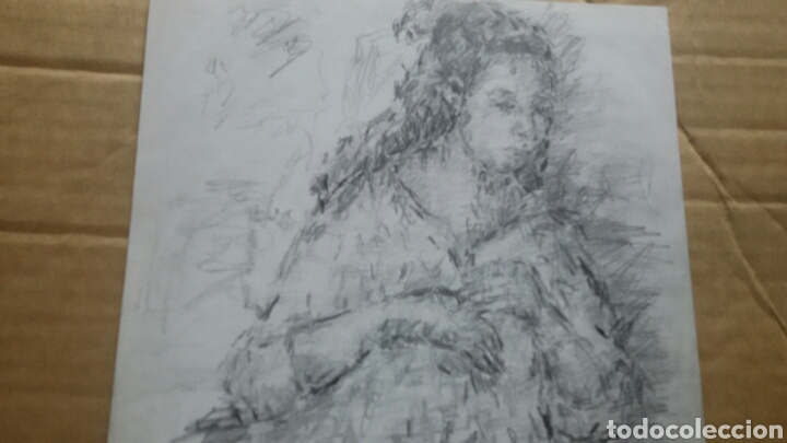 Arte: Chica en camis&oacute;n obra original - Foto 3