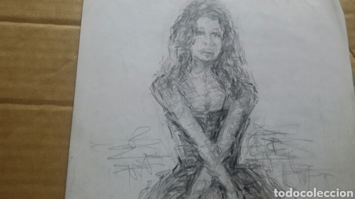 Arte: Mujer elegante obra original - Foto 3