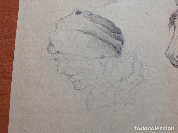 Arte: An&oacute;nimo. Personaje y Caballo. - Foto 2