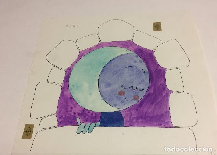 Arte: Pedro Boada, obra original 18x18cms, La Luna - Foto 1