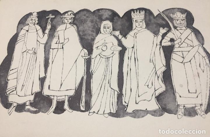 Arte: Boada, Pedro, ilustraci&oacute;n original 1972 - Foto 2
