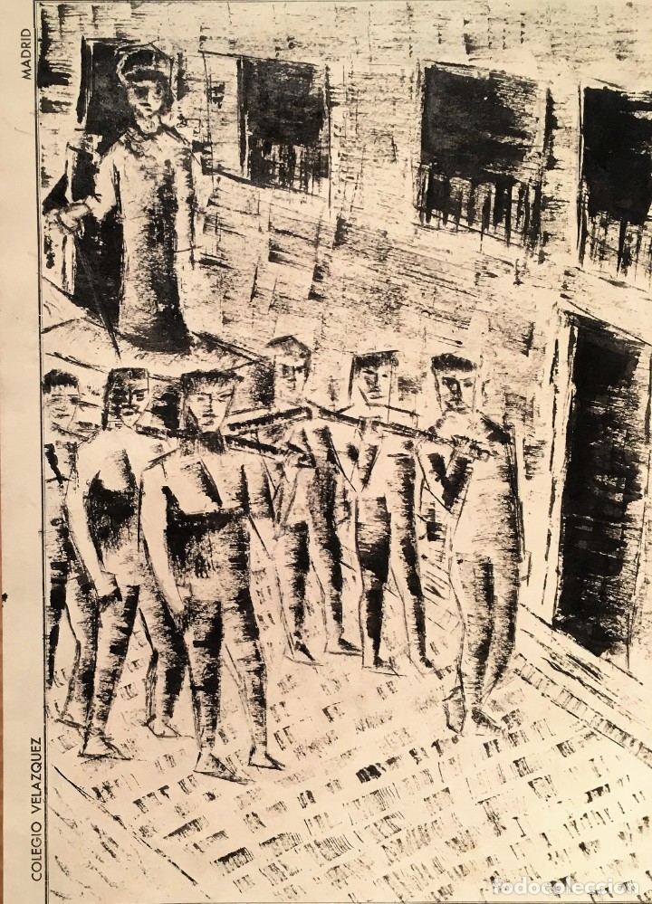 Arte: Dibujo representando una procesion - Foto 2