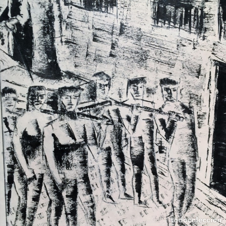 Arte: Dibujo representando una procesion - Foto 6