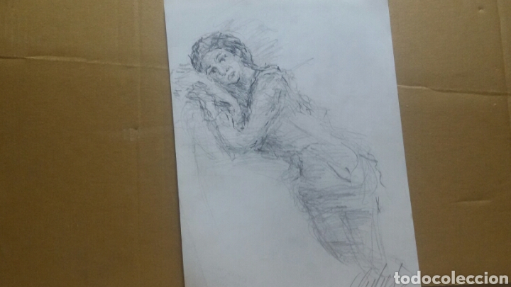 Arte: Dibujo Mujer recostada - Foto 2