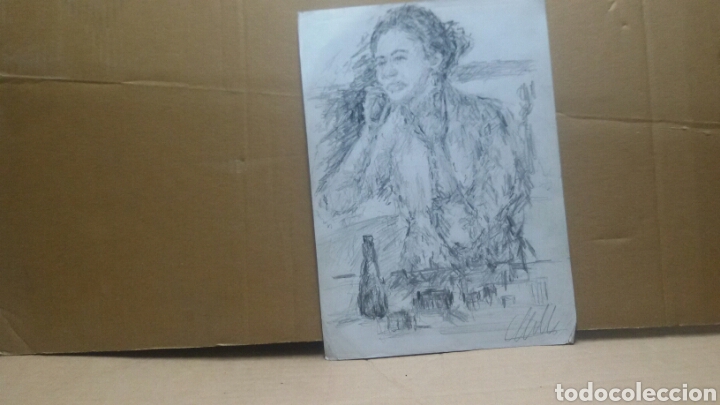 Arte: Dibujo mujer comunicativa - Foto 3