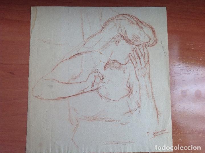Kunst: Francisco Gimeno. Dama vergonzosa.