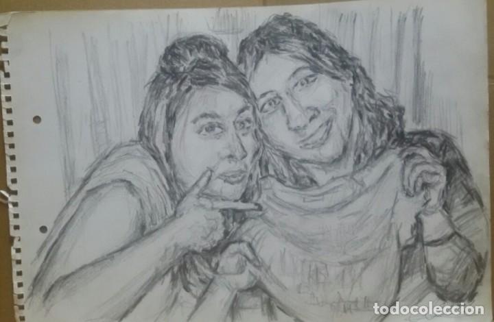 Arte: Las amigas original - Foto 1