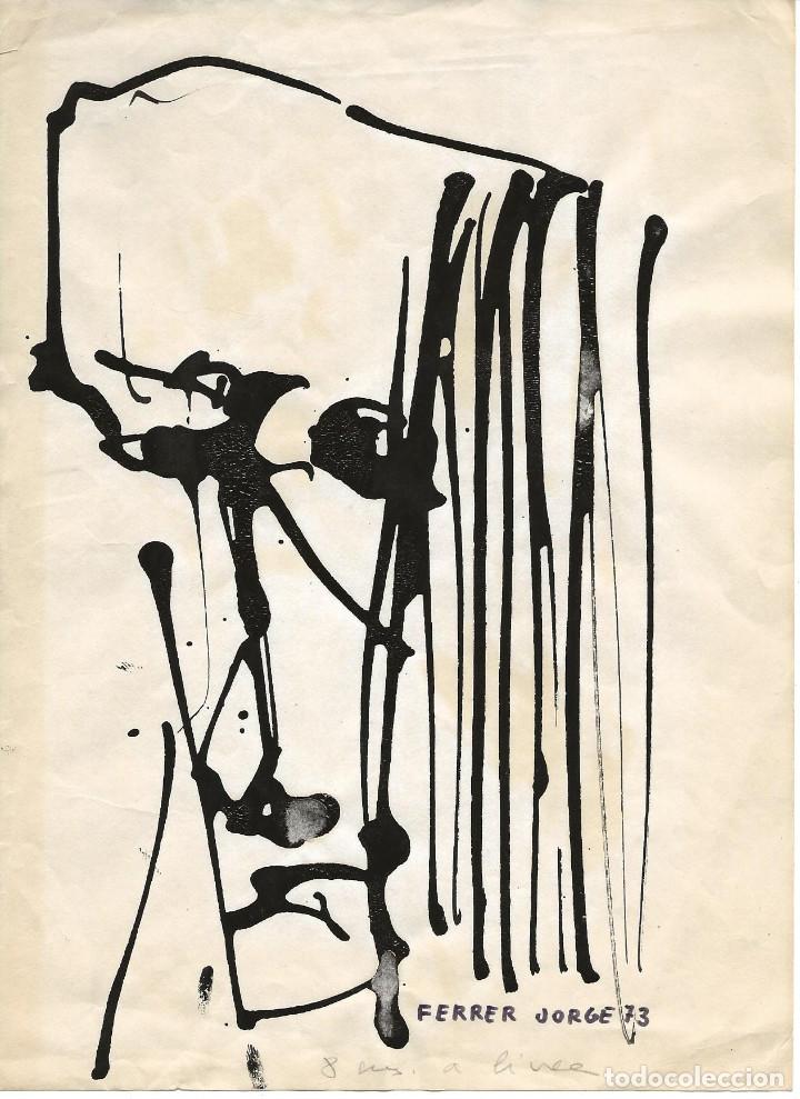 Arte: OBRA DE FERRER JORGE, 1973. - Foto 1
