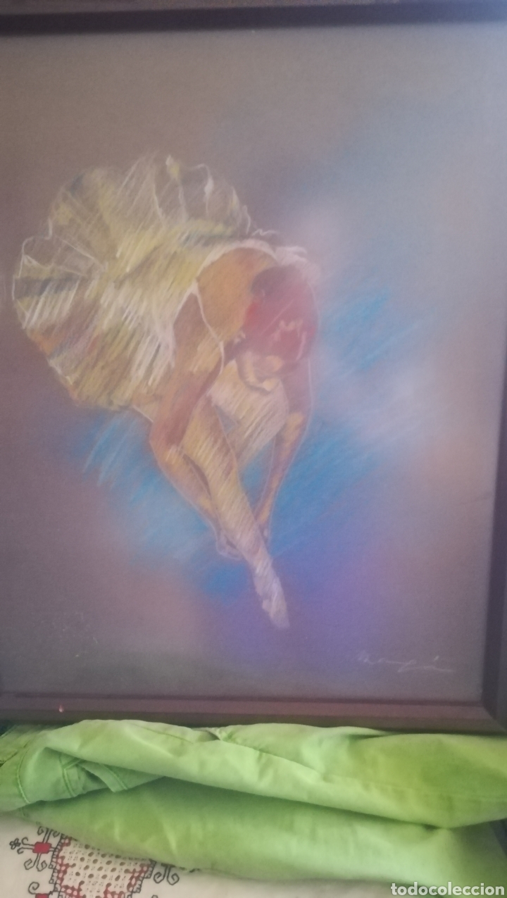 Arte: Cuadro, pintado a pastel - Foto 1