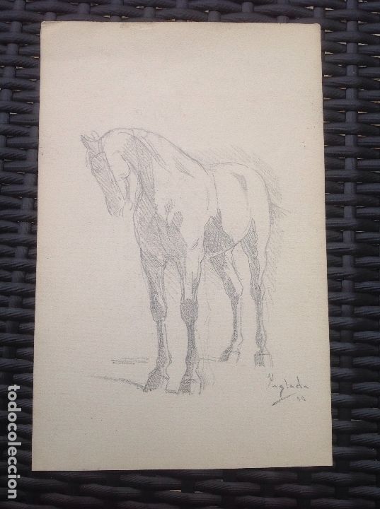 Arte: Pedro Ynglada. Caballo. - Foto 1