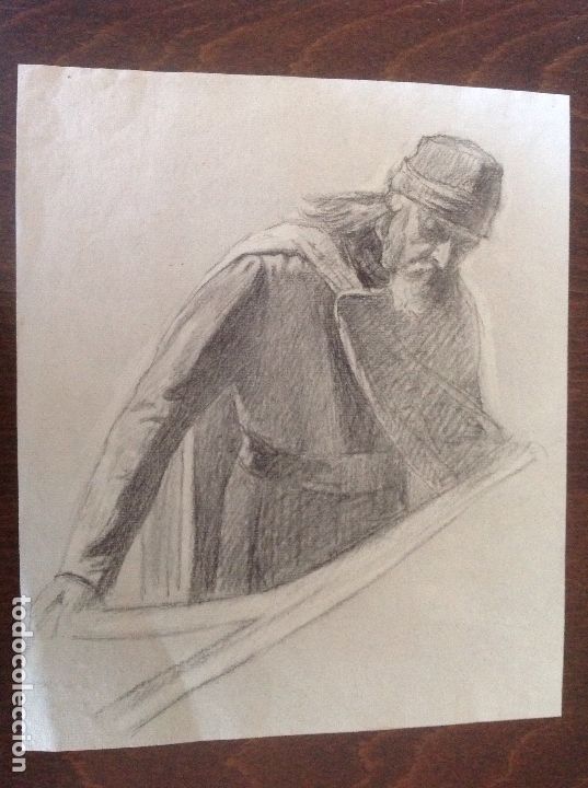 Arte: An&oacute;nimo. Personaje arabe. - Foto 1