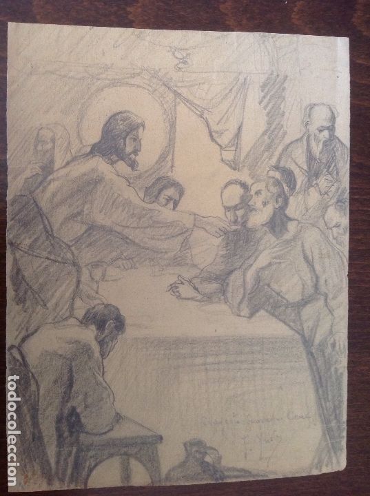 Arte: Felix Yuste. Proyecto sagrada cena. - Foto 1